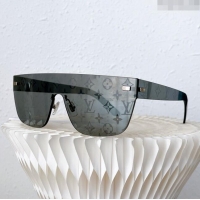 Discount Louis Vuitton Monogram Sunglasses Z0985U Grey 2023