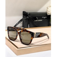 Luxury Fashion Saint Laurent Sunglasses SL M95 Brown 2023