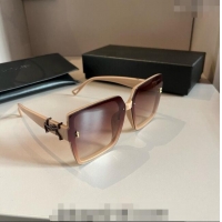 Sophisticated Saint Laurent Sunglasses YSL 030401 Beige 2024