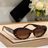 Affordable Price Chanel Oval Sunglasses with Chain CH5515 2023