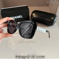 Top Quality Chanel Sunglasses 030403 Black/White 2024