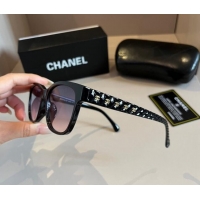 Fashion Show Collections Chanel Sunglasses 030404 Black/Purple 2024