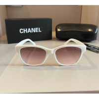 New Design Chanel Sunglasses 030404 White 2024