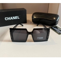 New Release Creation Chanel Square Sunglasses 030405 Black 2024