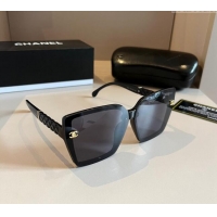 Top Quality Chanel Sunglasses 030501 Black 2024