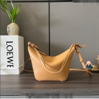 Buy Cheap Loewe Mini Hammock Hobo bag in Classic Calfskin 262315 Apricot 2023