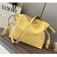 Reasonable Price Loewe Flamenco Clutch in Nappa Calfskin 10856L Yellow 2023