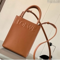 Super Quality Loewe Standard A5 Tote in sleek calfskin 652307 Brown 2023