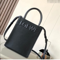 Buy Inexpensive Loewe Standard A5 Tote in sleek calfskin 652307 Black 2023