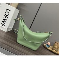 New Design Loewe Mini Hammock Hobo bag in Classic Calfskin 262315 Light Green 2023