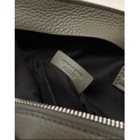 Promotional Loewe T Pouch in Grained Calfskin L2701 Khaki Green 2023 TOP