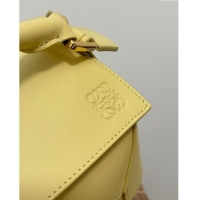 Famous Brand Loewe Small Puzzle Bag in Classic Calfskin 9311L Yellow 2023 TOP