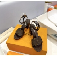 Good Product Louis Vuitton Monogram Bloom Sandals 7.5cm in Cutout Monogram Canvas 0320078