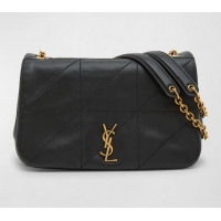 Promotional Saint Laurent Jamie 4.3 Mini Patchwork Leather Shoulder Bag YS5410 Black