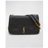 Promotional Saint Laurent Jamie 4.3 Mini Patchwork Leather Shoulder Bag YS5410 Black