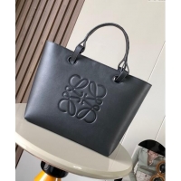 Buy Inexpensive Loewe Small Anagram Tote Bag In Classic Calfskin 9300 Black 2024