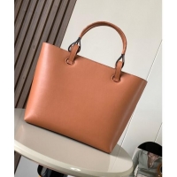 Grade Design Loewe Small Anagram Tote bag in classic calfskin 9300 Tan Brown 2024