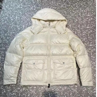 ​New Design Moncler Short Down Jacket M92027 White