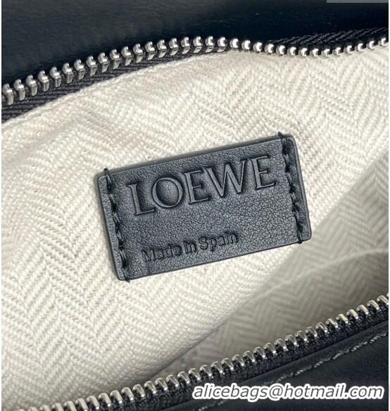 Super Quality Loewe Puzzle Medium Bag in Smooth Calfskin 3002B Black 2024