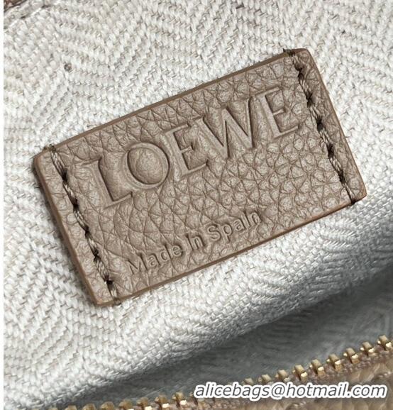 Inexpensive Loewe Puzzle Medium Bag in Litchi-Grained Calfskin 3002B Sand Beige 2024