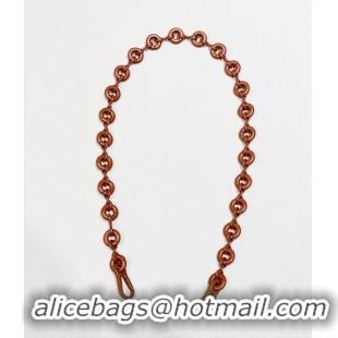 Shop Grade Loewe Donut Chain Bag Strap L2083 Brown 2024