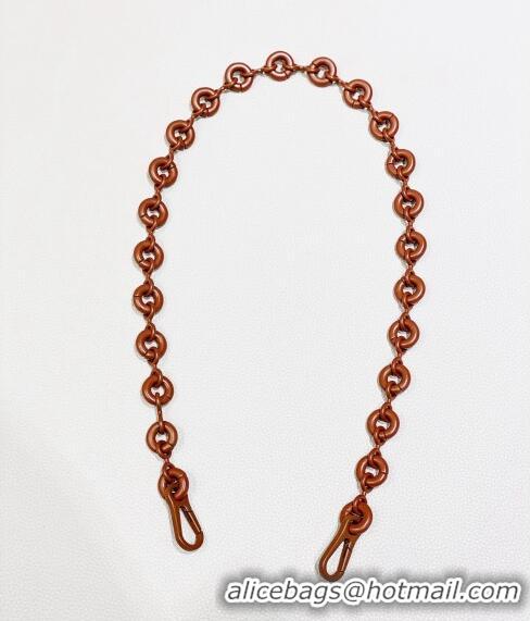 Shop Grade Loewe Donut Chain Bag Strap L2083 Brown 2024