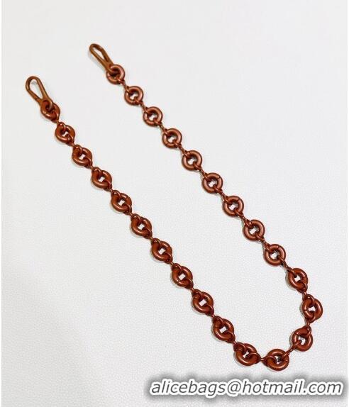 Shop Grade Loewe Donut Chain Bag Strap L2083 Brown 2024