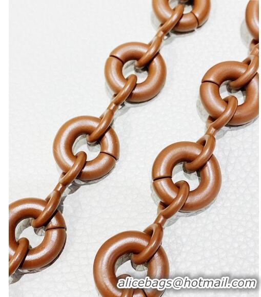 Shop Grade Loewe Donut Chain Bag Strap L2083 Brown 2024