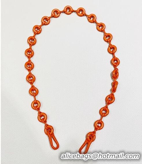 Most Popular Loewe Donut Chain Bag Strap L2083 Orange 2024