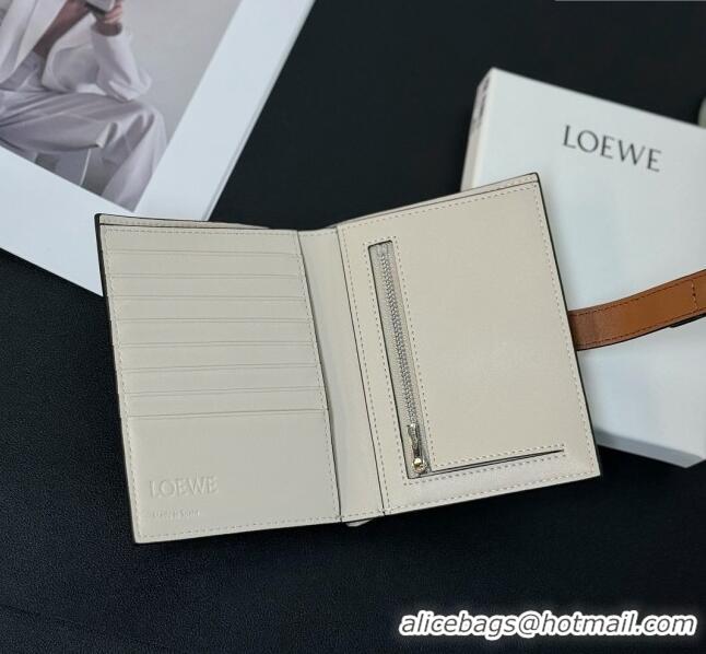 Reasonable Price Loewe Bifold Wallet in Grained Calfskin L2119 Green 2024