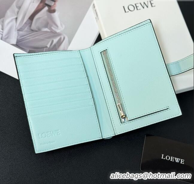 Reasonable Price Loewe Bifold Wallet in Grained Calfskin L2119 Beige 2024