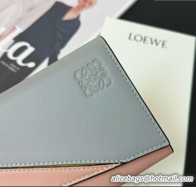 Good Product Loewe Puzzle Long Wallet L2113 Yellow/Grey 2024