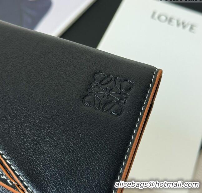 Super Quality Loewe Puzzle Long Wallet L2113 Black 2024