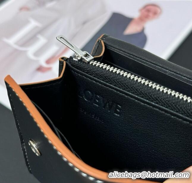 Super Quality Loewe Puzzle Long Wallet L2113 Black 2024