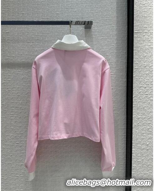 Classic Grade Prada Sweatershirt P032701 Pink 2024