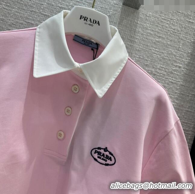 Classic Grade Prada Sweatershirt P032701 Pink 2024