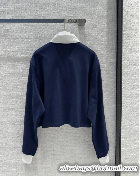 Buy Inexpensive Prada Sweatershirt P032702 Blue 2024