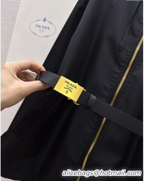 Reasonable Price Prada Nylon Jacket P032706 Black 2024