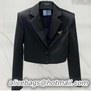 ​Unique Grade Prada Short Jacket P032711 Black 2024