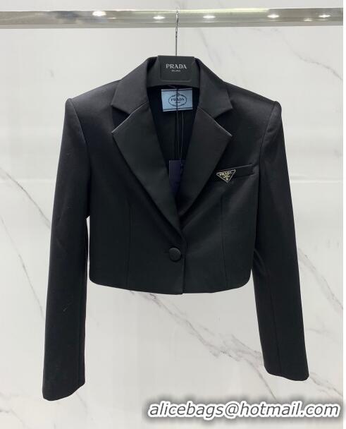 ​Unique Grade Prada Short Jacket P032711 Black 2024