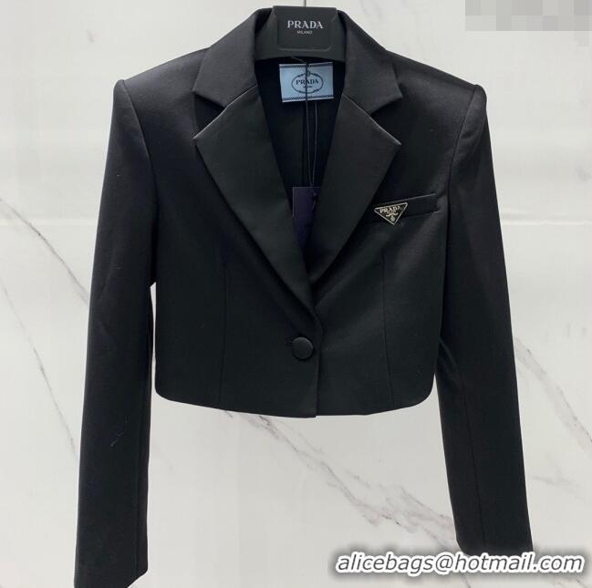 ​Unique Grade Prada Short Jacket P032711 Black 2024