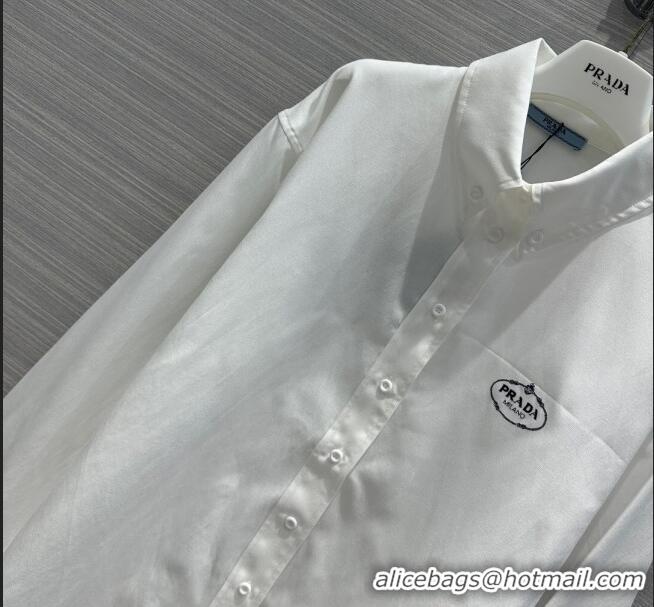 Buy Cheap Prada Shirt CH032718 White 2024