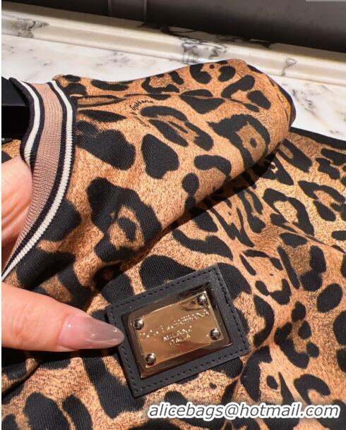 ​Reasonable Price Dolce & Gabbana Leopard Cotton T-shirt DG032709 2024