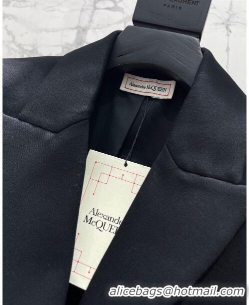 Top Quality Alexander McQueen Jacket AM032713 Black 2024