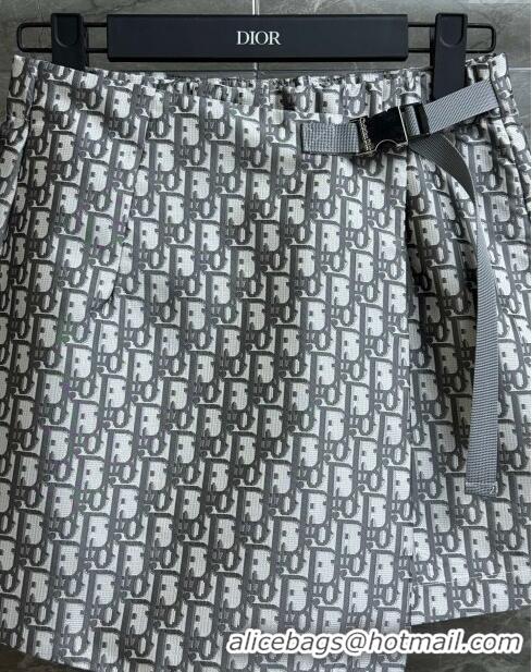 Good Taste Dior Skort in Grey Dior Oblique Motif D032722 2024