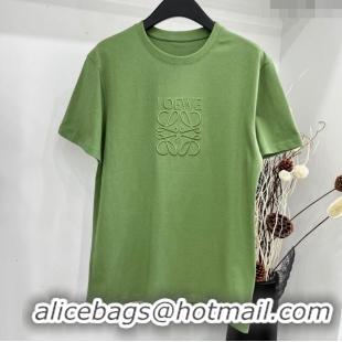 Cheap Price Loewe T-shirt L032807 Green 2024