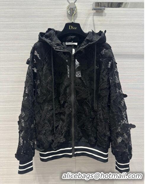 Affordable Price Dior Butterfly Jacket and Shorts D032728 Black 2024