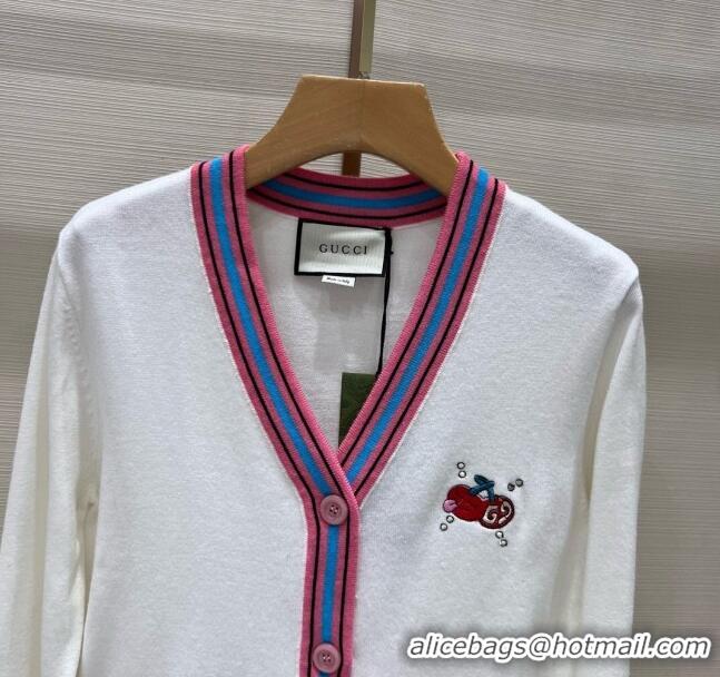 ​Traditional Specials Gucci Wool Cardigan G032815 White 2024