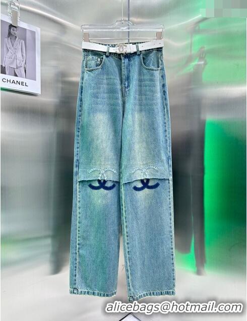 ​Promotional Chanel Denim Jeans CH032734 Blue 2024