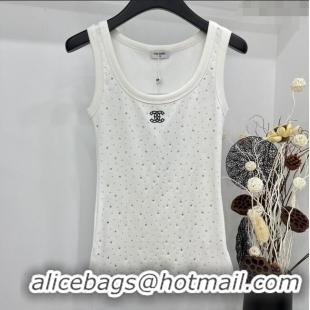 ​Grade Design Chanel Crystal Vest CH032810 White 2024